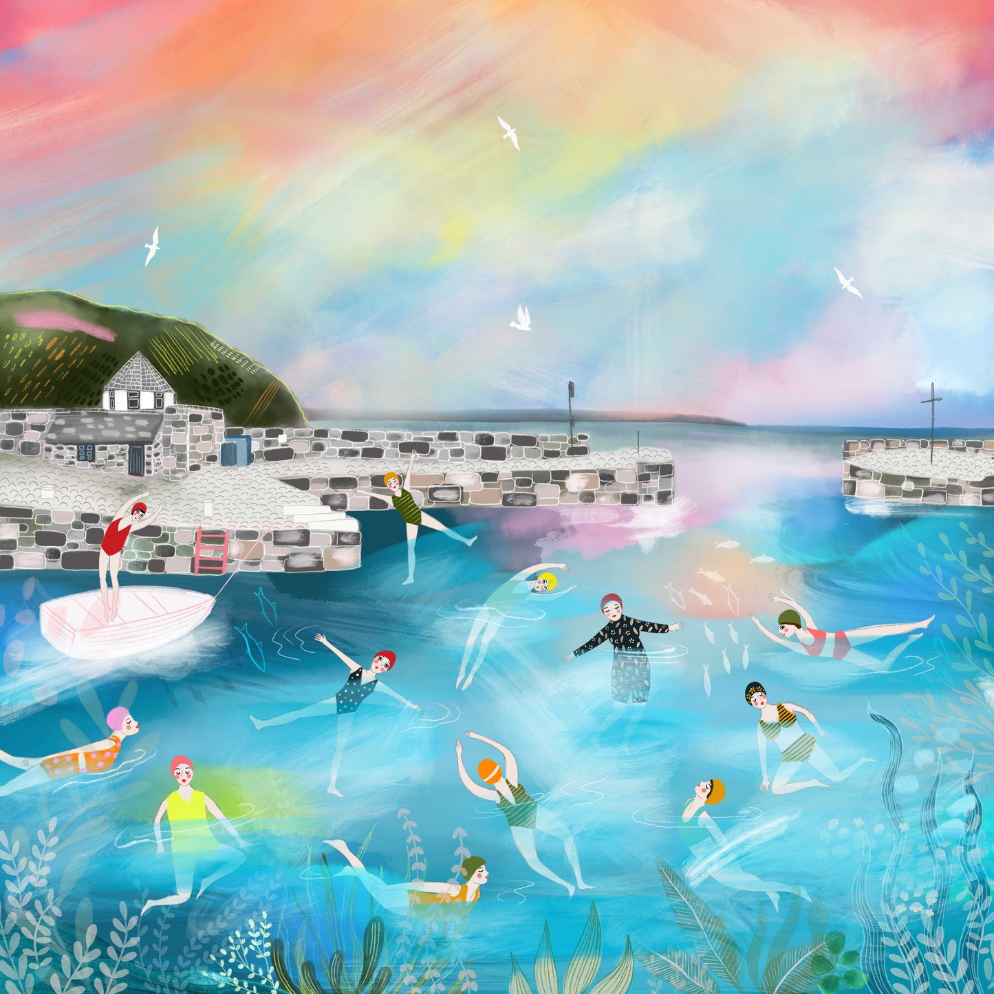 Sunset Swimmers